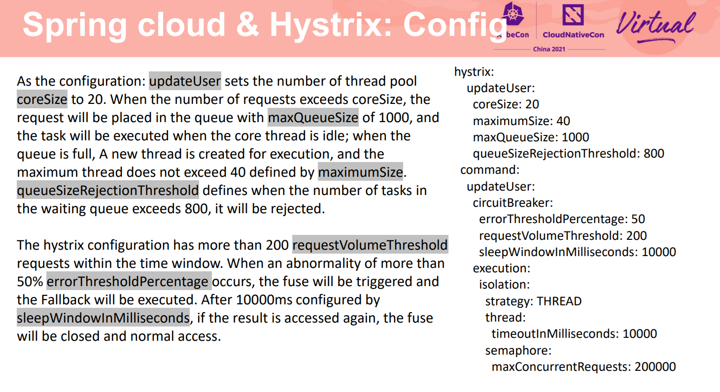 Spring cloud &amp;amp; Hystrix: Config